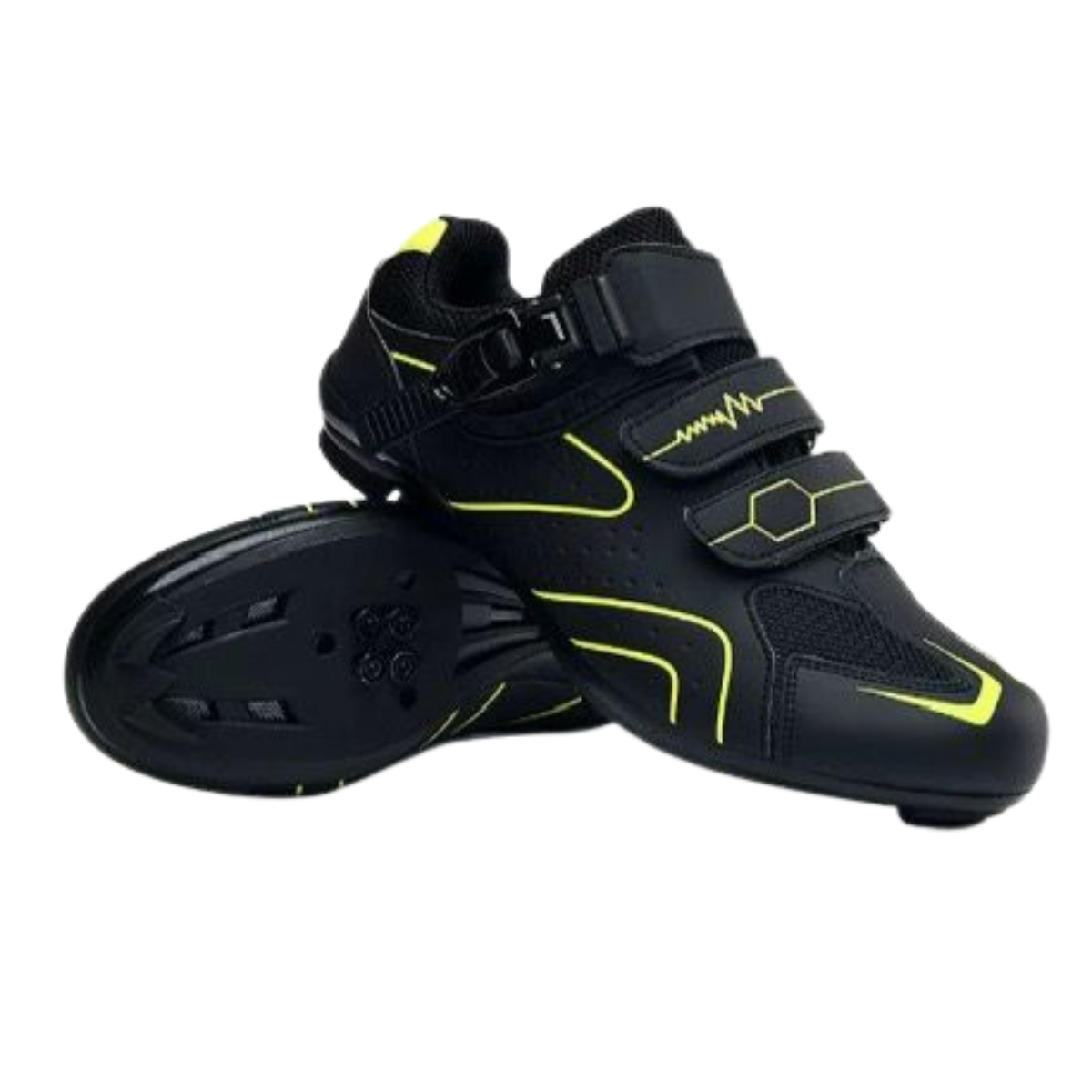 Unisex-Fahrradschuhe mit Schnalle und Schnürsenkeln