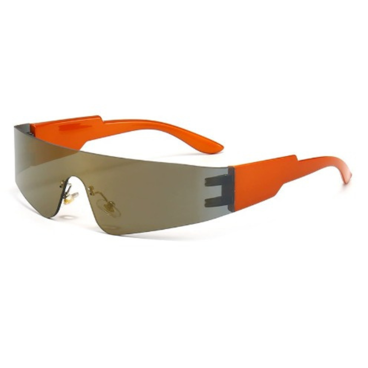 Monoblock Fahrradbrille | Moderner Stil und UV400-Schutz