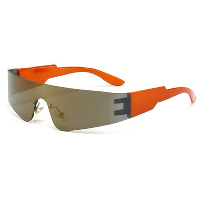 Monoblock Fahrradbrille | Moderner Stil und UV400-Schutz