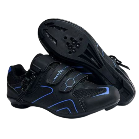 Unisex-Fahrradschuhe mit Schnalle und Schnürsenkeln