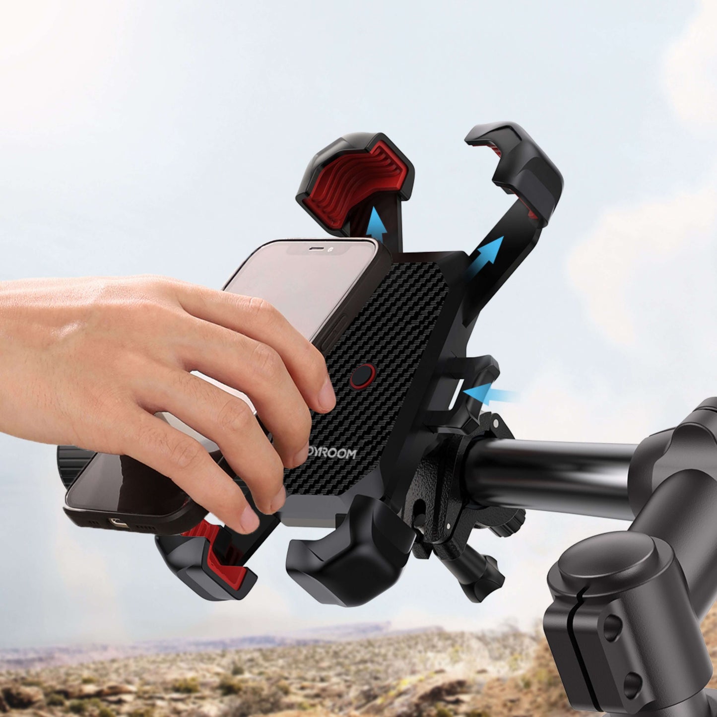 360° SmartBike Telefonhalterung | Kompatibel mit allen Smartphones