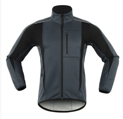 Wasserdichte und warme Fahrradjacke