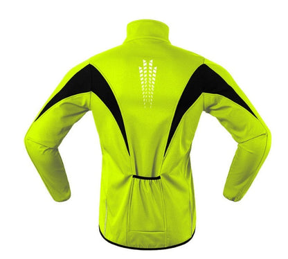 Wasserdichte und warme Fahrradjacke