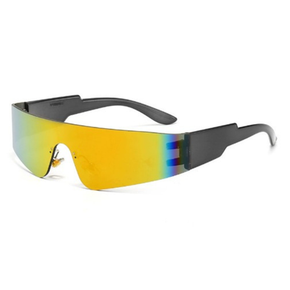 Monoblock Fahrradbrille | Moderner Stil und UV400-Schutz