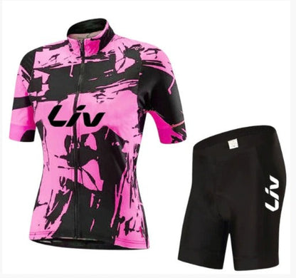 BORA Fahrrad-Outfit | Kurzarm-Radtrikot + Trägerhose