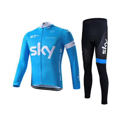Professionelles Langarm-Fahrradtrikot