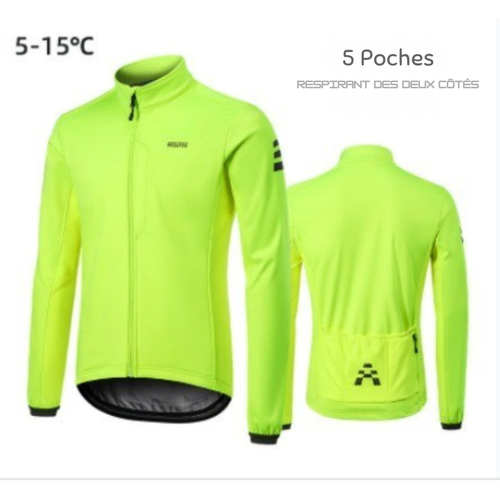 Winterradjacke | winddicht, warm und mit Fleece-Futter