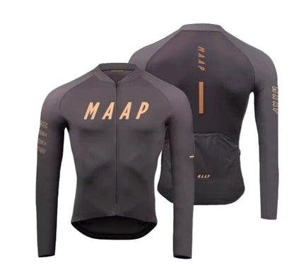 MAAP Langarm-Fahrradtrikot | Weicher Tragekomfort und Schnelltrocknung