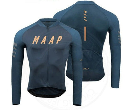 MAAP Langarm-Fahrradtrikot | Weicher Tragekomfort und Schnelltrocknung