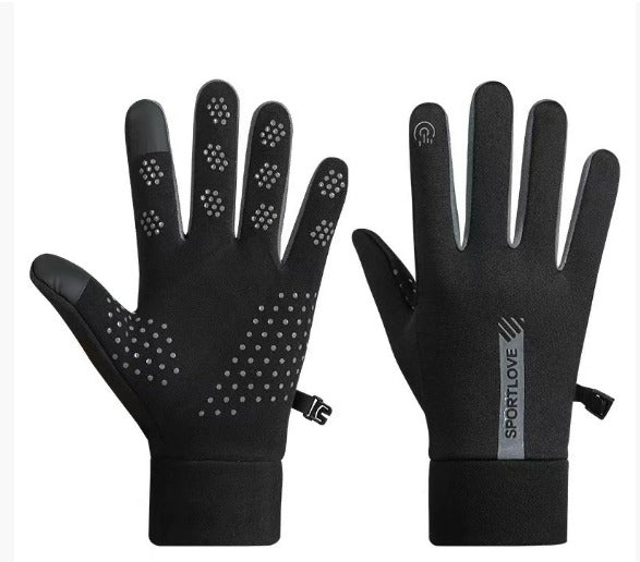 Fahrradhandschuhe für Herbst und Winter | Wasserdicht, winddicht und touchscreen-kompatibel