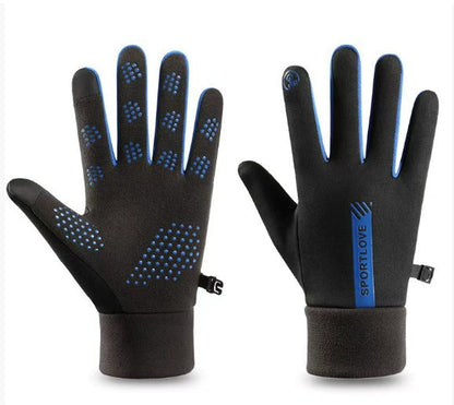 Fahrradhandschuhe für Herbst und Winter | Wasserdicht, winddicht und touchscreen-kompatibel
