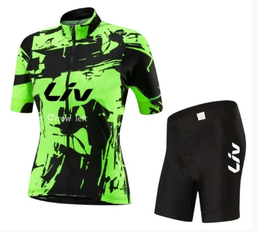 BORA Fahrrad-Outfit | Kurzarm-Radtrikot + Trägerhose