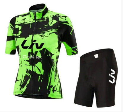 BORA Fahrrad-Outfit | Kurzarm-Radtrikot + Trägerhose