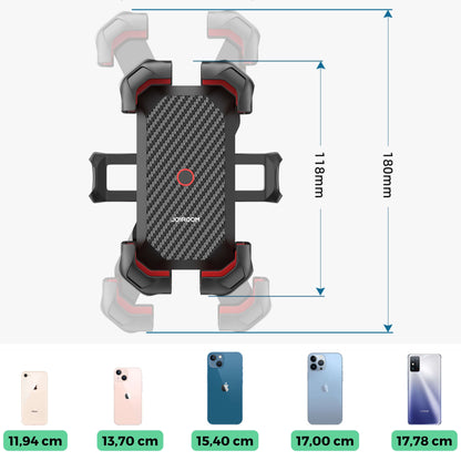 360° SmartBike Telefonhalterung | Kompatibel mit allen Smartphones