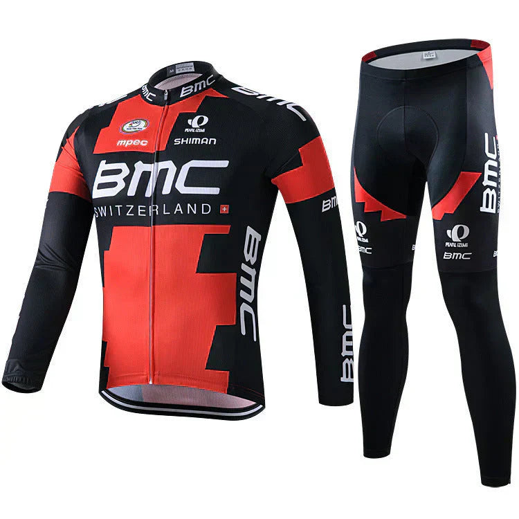 Professionelles Langarm-Fahrradtrikot