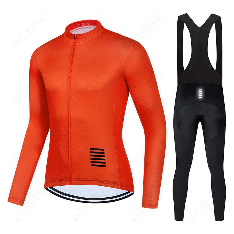 Langarm-Radbekleidung-Set