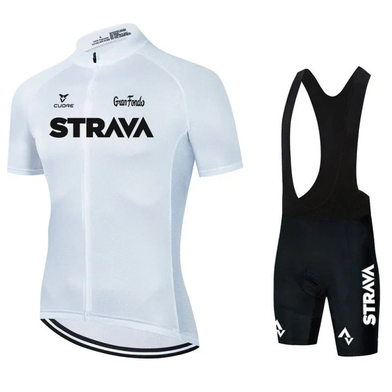 Strava | Professionelles Radsportbekleidungsset