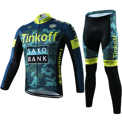 Professionelles Langarm-Fahrradtrikot