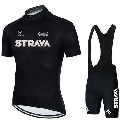 Strava | Professionelles Radsportbekleidungsset
