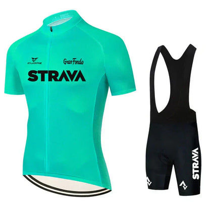 Strava | Professionelles Radsportbekleidungsset