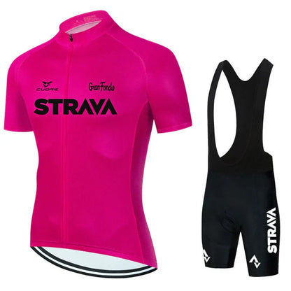 Strava | Professionelles Radsportbekleidungsset
