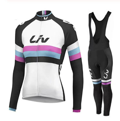 LIV V2 | PRO Winter-Radbekleidung-Set für Damen mit Bib-Shorts