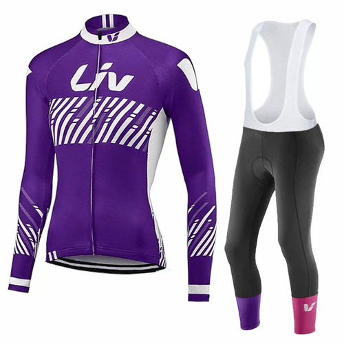 LIV V2 | PRO Winter-Radbekleidung-Set für Damen mit Bib-Shorts