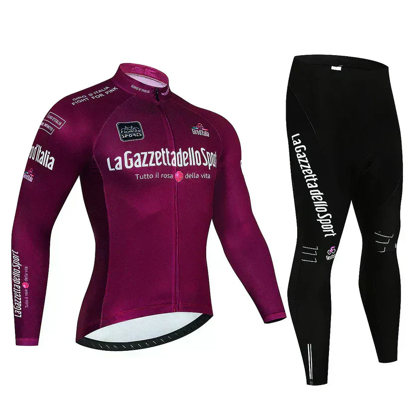 Giro d'Italia | Professionelles Langarm-Radtrikot