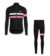 Schwarz-Weiß-Rosa (klassische Hose)